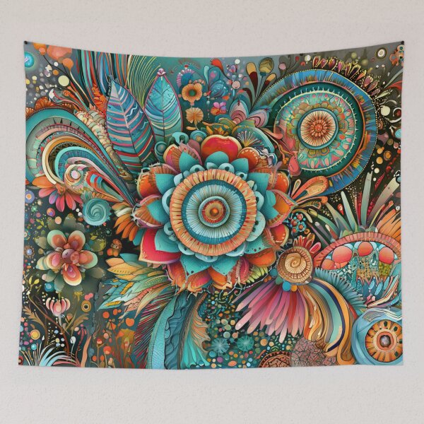 Item preview, Zentangle in Color - Doodle No. 4 designed and sold by shakespeare1212.
