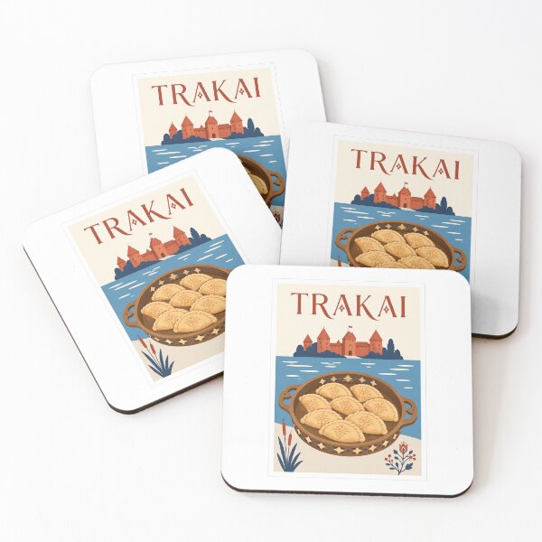 Item preview, Trakai Traditional Kibinai Travel Poster designed and sold by Beyond Destinations.