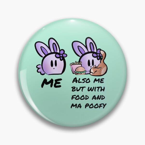 Item preview, Me with Food and ma poofy - Claninchen bunny designed and sold by Claninchen.