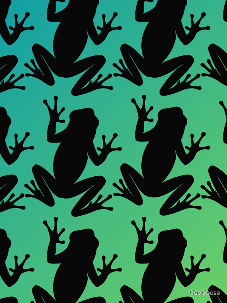 Thumbnail 4 of 4, iPhone Case, Frog Pattern designed and sold by GeoGoose.