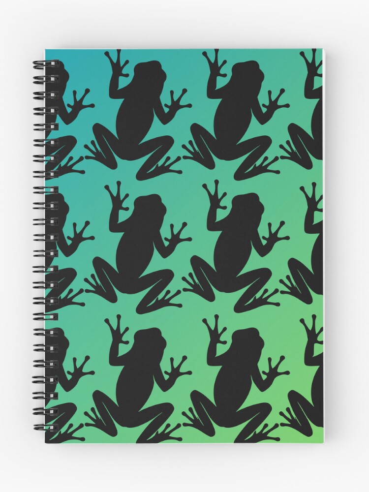 Thumbnail 1 of 3, Journal, Frog Pattern designed and sold by GeoGoose.
