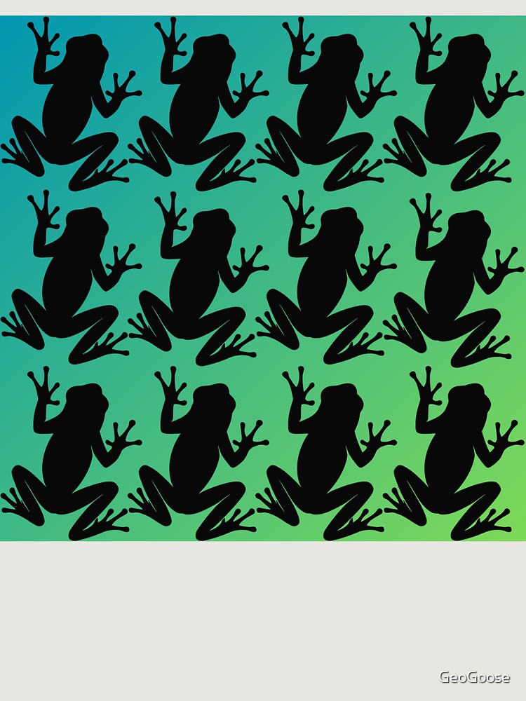 Thumbnail 6 of 6, Premium Oversized Sweatshirt, Frog Pattern designed and sold by GeoGoose.