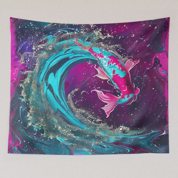 Item preview, Celestial Tide Koi designed and sold by ONYX Pixee.