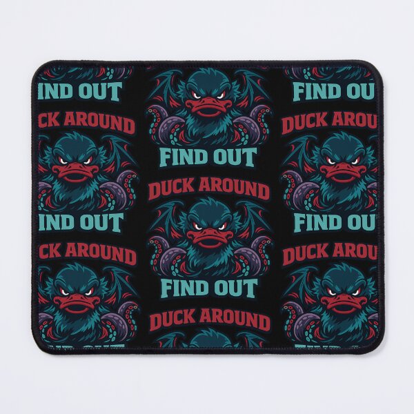 Item preview, Duck Around Find Out Funny Monster Duck Design designed and sold by TeeTimeTreasure.