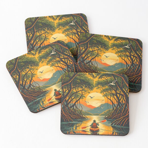 Item preview, Koh Chang Thailand Kayak Adventures – Retro Sunset Series designed and sold by Spirit of Siam.