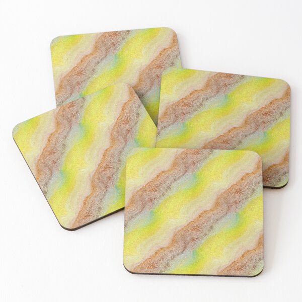 Item preview, Summer Textured Sandbox in Yellow and Brown designed and sold by Artistestella.