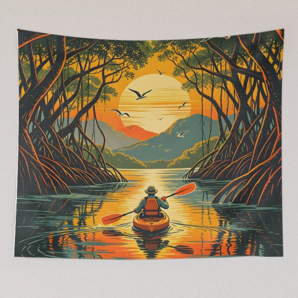 Item preview, Koh Chang Thailand Kayak Adventures – Retro Sunset Series designed and sold by Spirit of Siam.