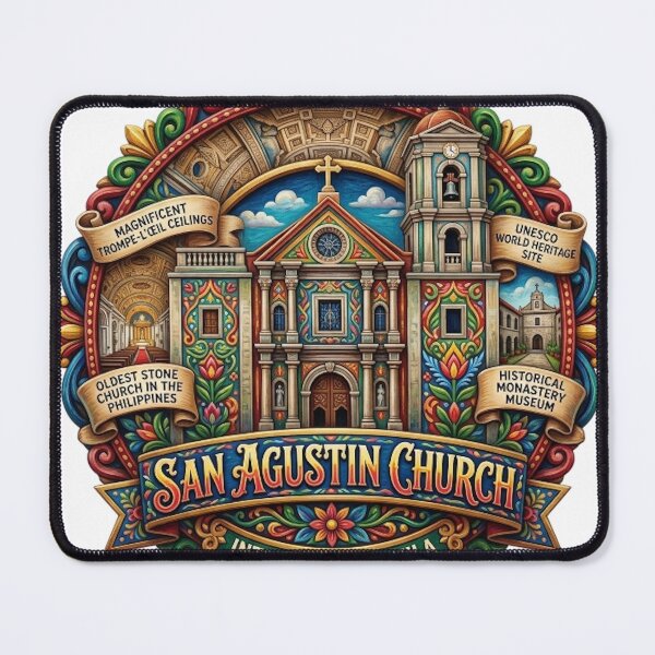 Item preview, SAN AGUSTIN CHURCH INTRAMUROS designed and sold by likbatonboot.