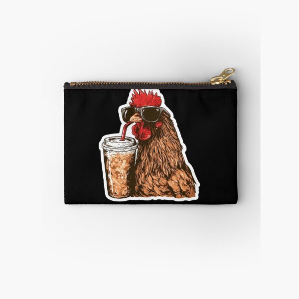 Item preview, Iced Coffee Hen, Funny Gifts For Coffee Lovers designed and sold by Lina Caro.