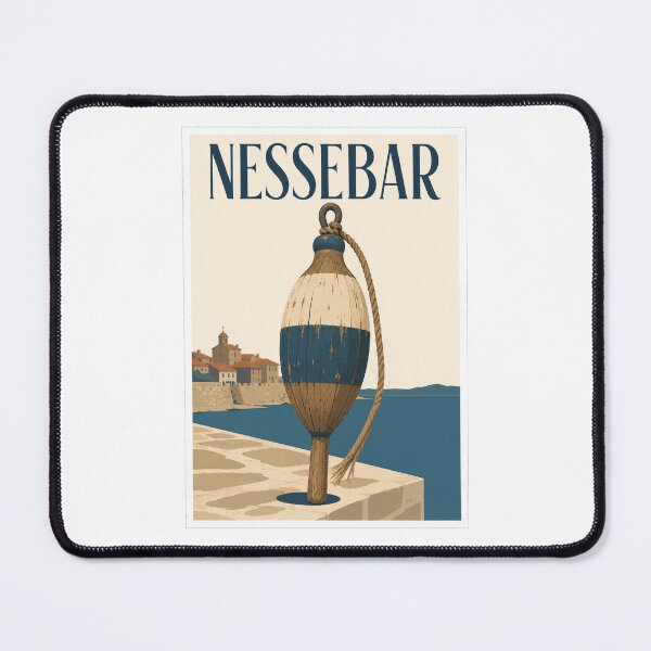 Item preview, Nessebar Traditional Fishing Buoy Poster designed and sold by Beyond Destinations.