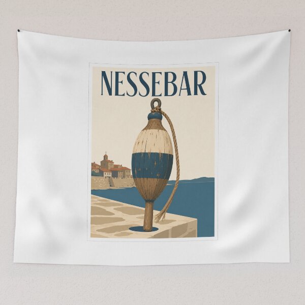 Item preview, Nessebar Traditional Fishing Buoy Poster designed and sold by Beyond Destinations.
