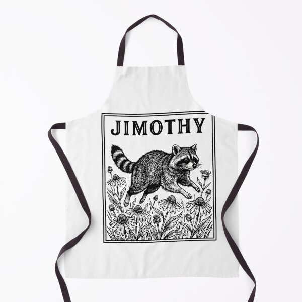 Artikelvorschau, Jimothy Waschbär im Vintage-Ätzstil, lustiger Müllpanda entworfen und verkauft von raedattia.