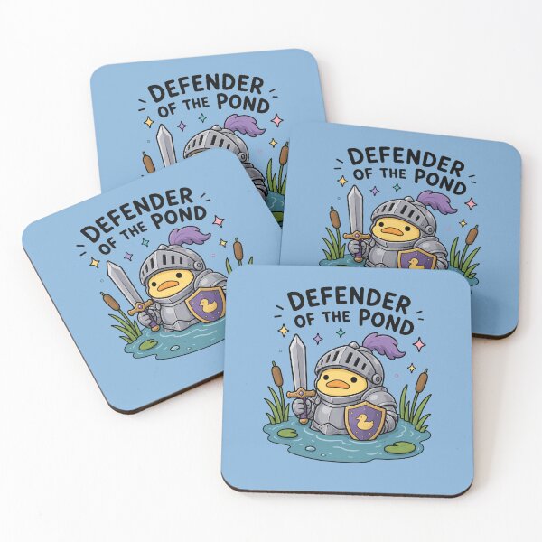 Item preview, Defender of the Pond Duck  designed and sold by MonkiFlipp.