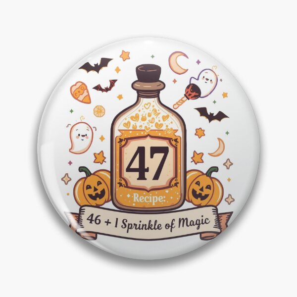 Item preview, Recipe: 46 + 1 Sprinkle of Magic | Potion Bottle 47 | Down Syndrome Halloween Design designed and sold by Cartoon art with a purpose ❤️ Supporting Althea’s friends .