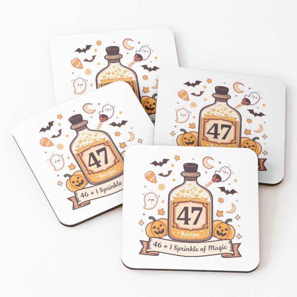 Item preview, Recipe: 46 + 1 Sprinkle of Magic | Potion Bottle 47 | Down Syndrome Halloween Design designed and sold by Cartoon art with a purpose ❤️ Supporting Althea’s friends .