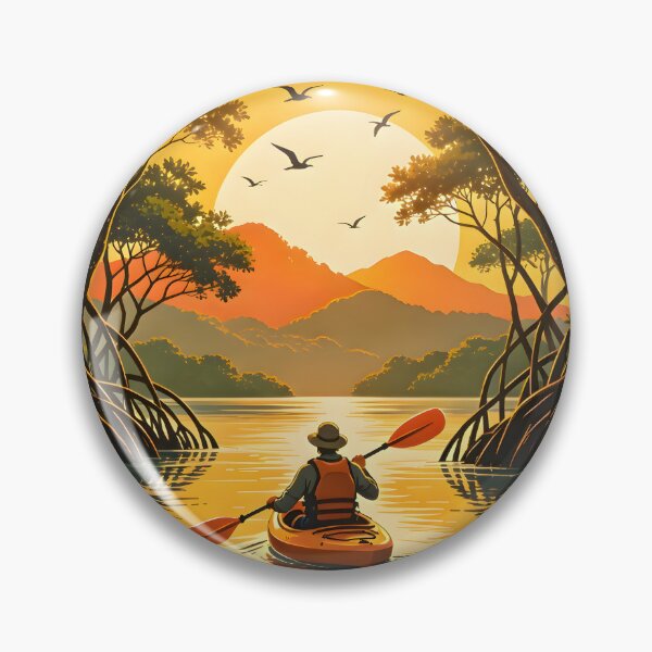 Item preview, Koh Chang Thailand Kayak Adventures – Retro Sunset Series designed and sold by Spirit of Siam.