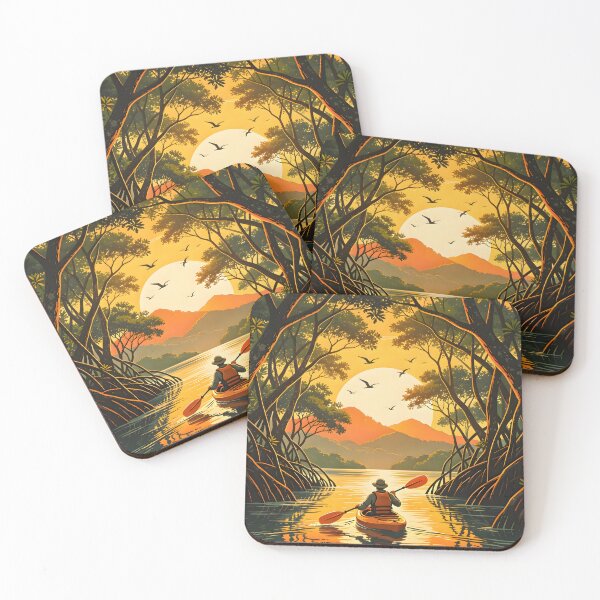 Item preview, Koh Chang Thailand Kayak Adventures – Retro Sunset Series designed and sold by Spirit of Siam.