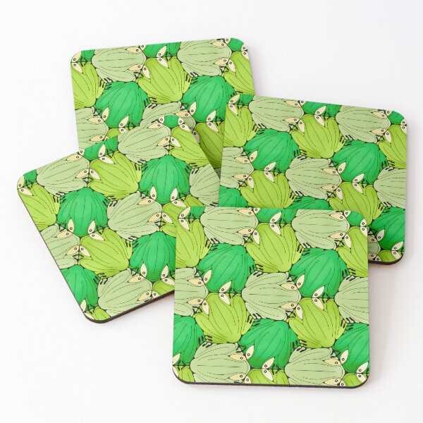 Item preview, Frogs II (Natural Verdant Green) designed and sold by stevepriest.