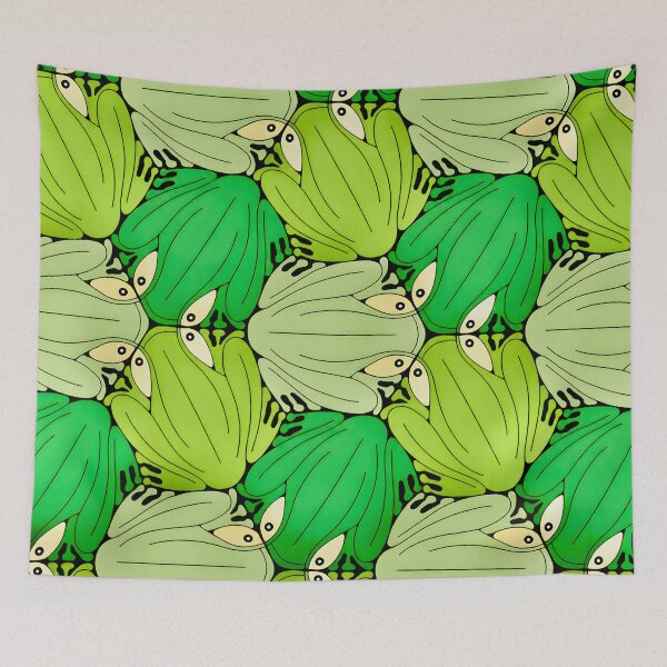 Item preview, Frogs II (Natural Verdant Green) designed and sold by stevepriest.