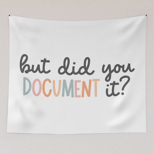 Item preview, But did you document it? designed and sold by BrownHorse90s.