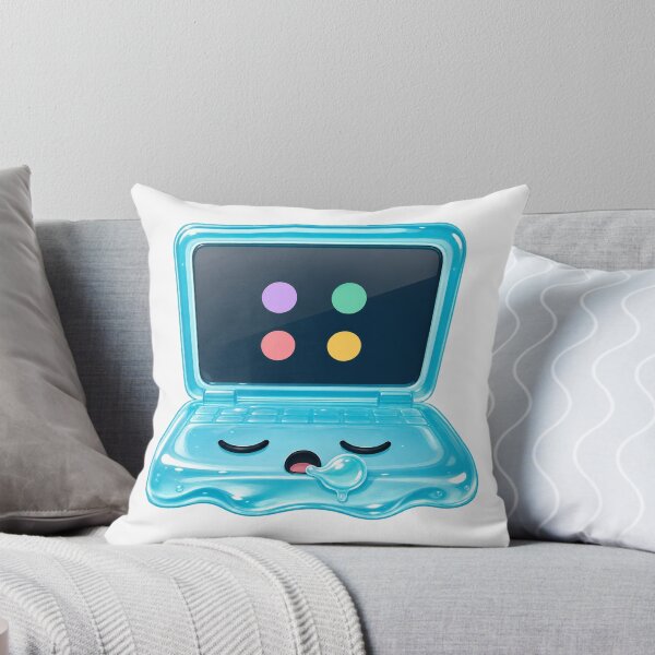 Item preview, Sleeping Jelly Laptop in a Meeting - Work From Home Humor designed and sold by GoverArt.