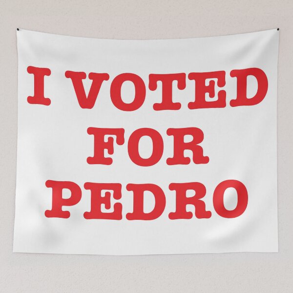 Item preview, I voted for Pedro designed and sold by VacationTees.