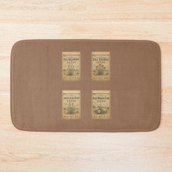 Item preview, Vintage Seed Packets PRINT ONLY NOT REAL- Coastal Wildflowers Series 013-016 - original color designed and sold by Beachy.