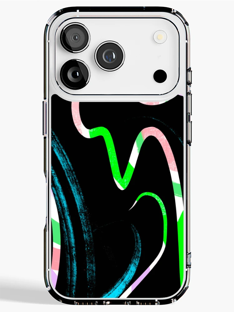 Thumbnail 1 of 5, iPhone Case, Rainbow tide 1, designed and sold by Roco47.