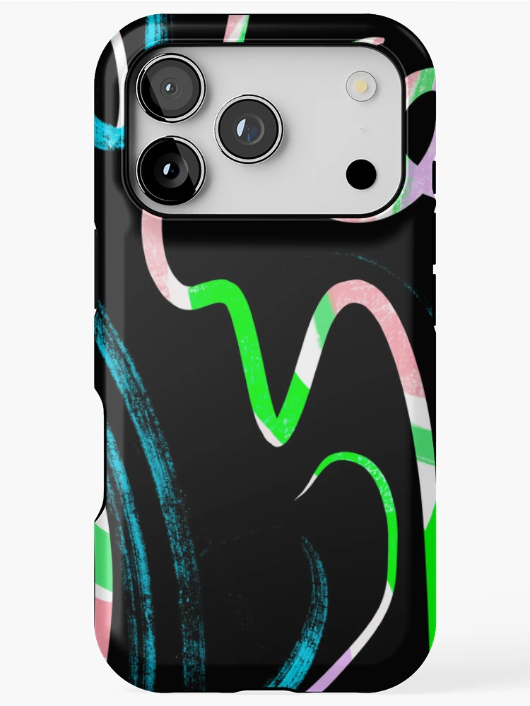 Thumbnail 1 of 4, iPhone Case, Rainbow tide 1, designed and sold by Roco47.