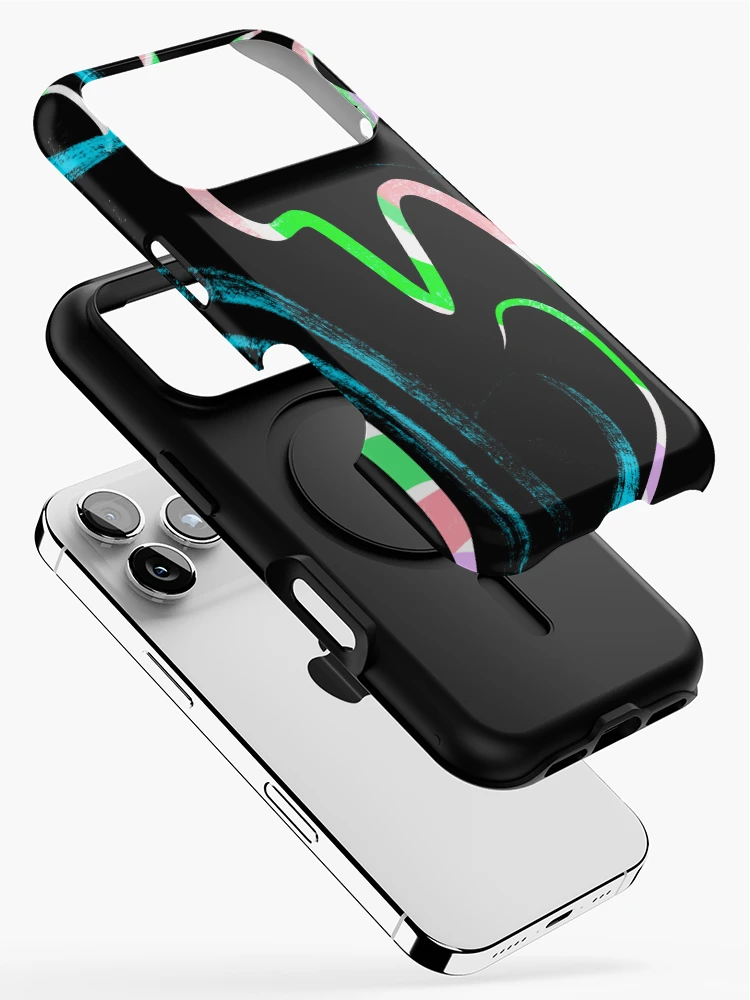 Thumbnail 2 of 4, iPhone Case, Rainbow tide 1, designed and sold by Roco47.