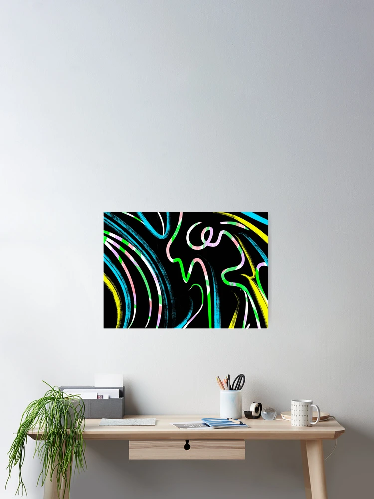 Thumbnail 2 of 3, Poster, Rainbow tide 1, designed and sold by Roco47.