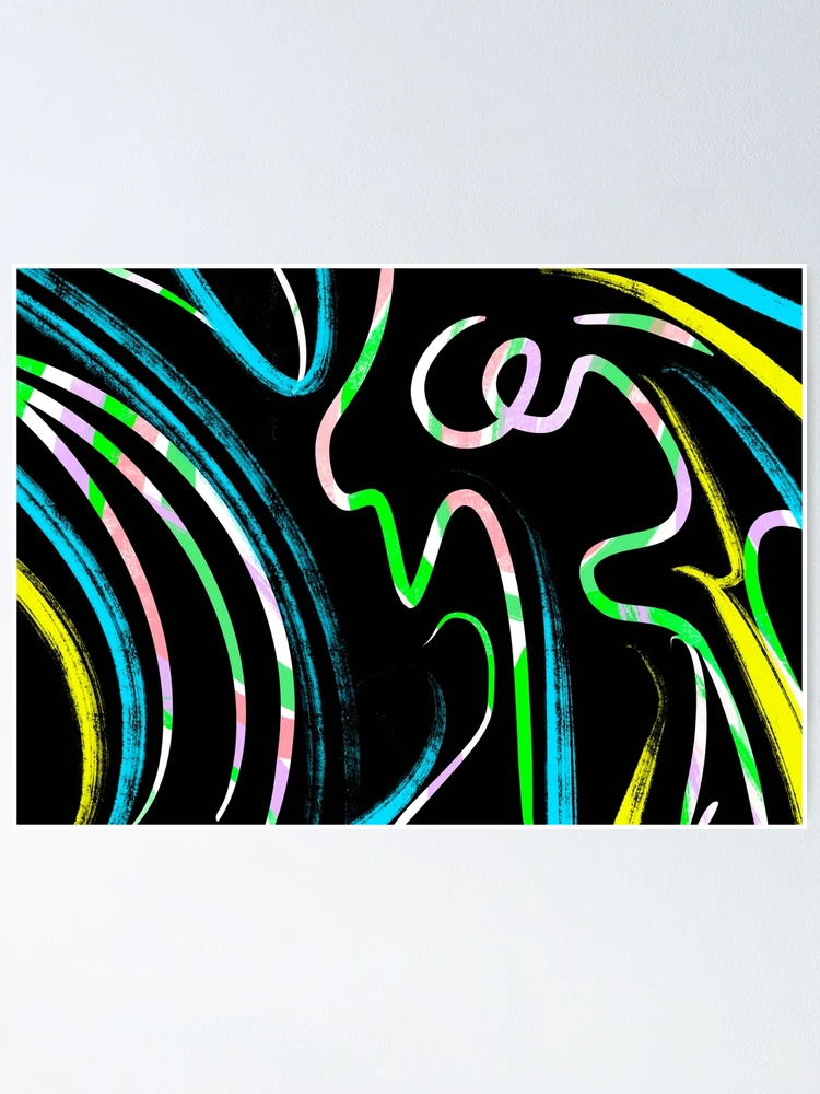 Thumbnail 1 of 3, Poster, Rainbow tide 1, designed and sold by Roco47.