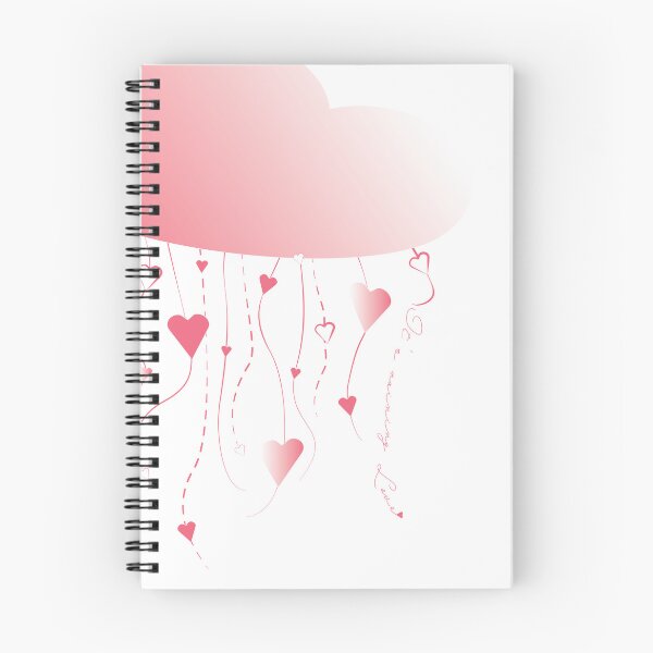 Item preview, It's raining love, dreamy cloud with hearts designed and sold by MadebyDi.