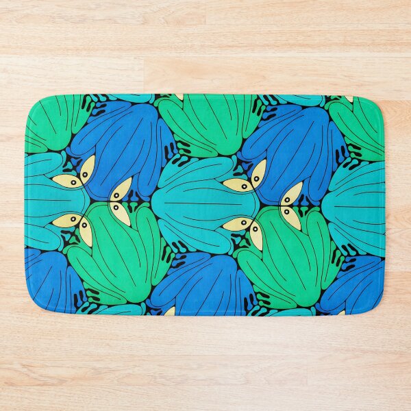 Item preview, Frogs II (Cool Cold Blues) designed and sold by stevepriest.