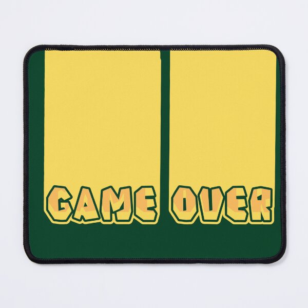 Item preview, GAME OVER Retro Gaming Design with Pixel Footprints designed and sold by     Fatma Creates.