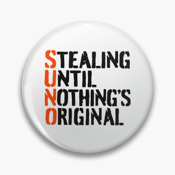 Item preview, Stealing Until Nothing's Original Music Musician Funny Songwriter Gift designed and sold by w1ckerman.