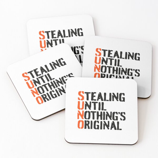 Item preview, Stealing Until Nothing's Original Music Musician Funny Songwriter Gift designed and sold by w1ckerman.