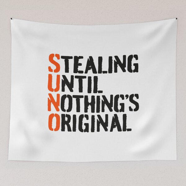 Item preview, Stealing Until Nothing's Original Music Musician Funny Songwriter Gift designed and sold by w1ckerman.