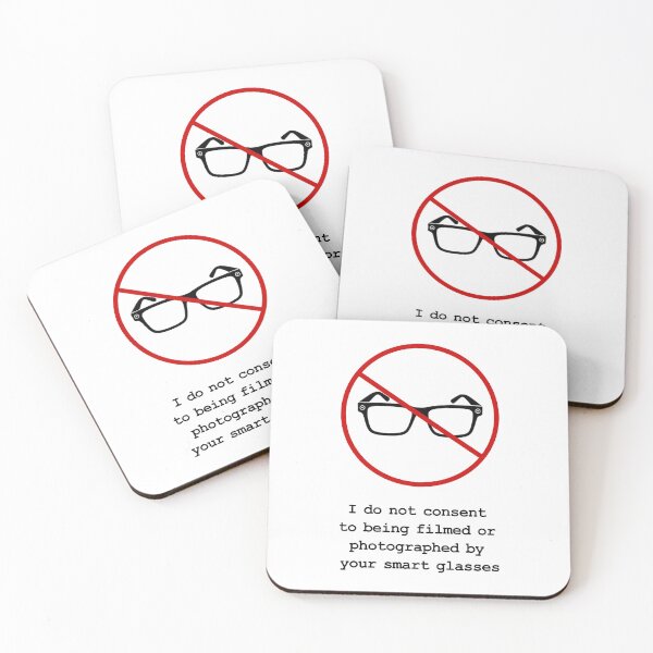 Item preview, No Smart Glasses designed and sold by LogosMachina.