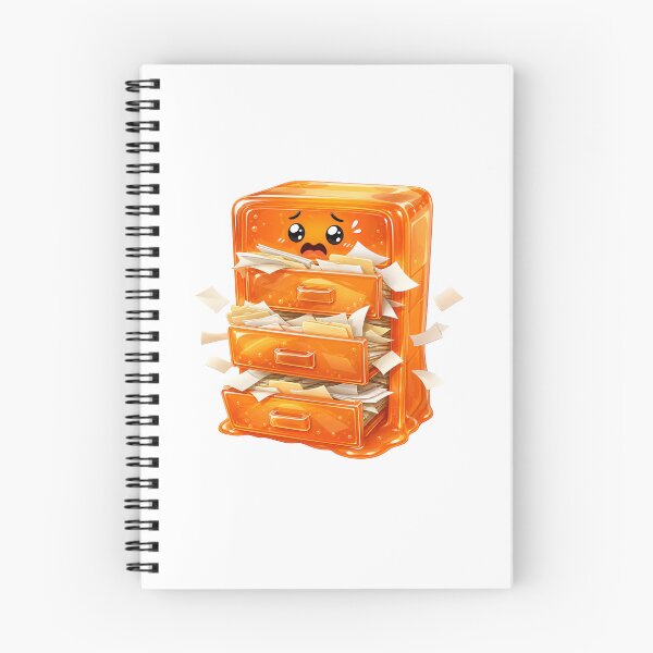 Item preview, Overflowing Jelly Filing Cabinet - Paperwork Panic designed and sold by GoverArt.