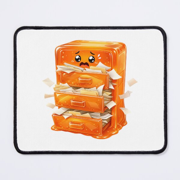 Item preview, Overflowing Jelly Filing Cabinet - Paperwork Panic designed and sold by GoverArt.