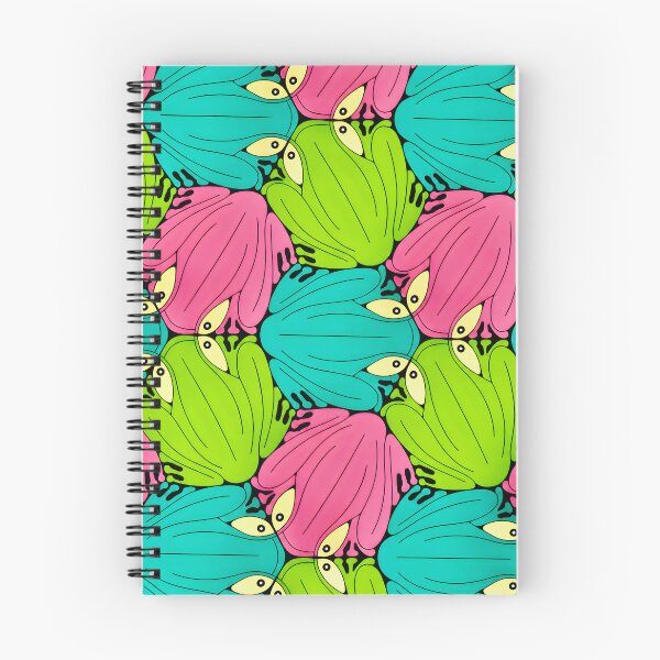 Item preview, Frogs II (Pink Teal Green) designed and sold by stevepriest.