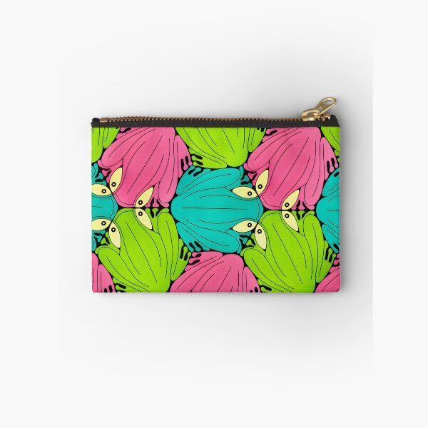 Item preview, Frogs II (Pink Teal Green) designed and sold by stevepriest.