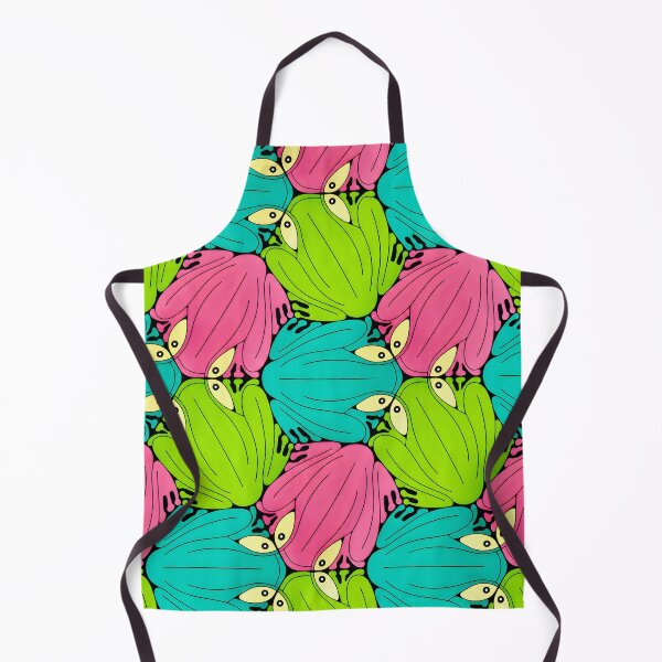 Item preview, Frogs II (Pink Teal Green) designed and sold by stevepriest.