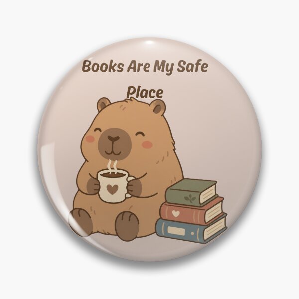 Item preview, Books are my safe place designed and sold by creativityisfun.