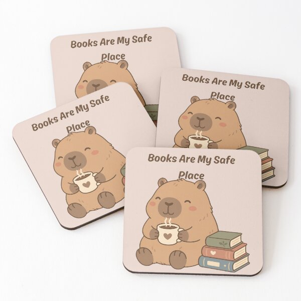 Item preview, Books are my safe place designed and sold by creativityisfun.