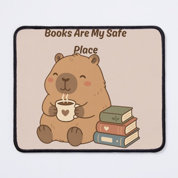Item preview, Books are my safe place designed and sold by creativityisfun.