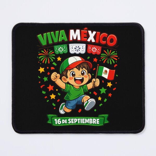 Item preview, Viva Mexico Cute Kid Mexican Independence Day Fiesta Celebration Design designed and sold by irfanshikh.