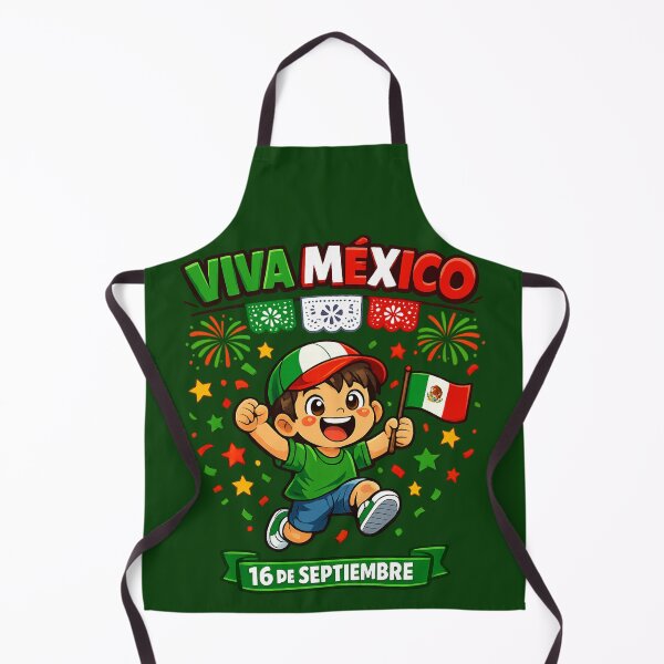 Item preview, Viva Mexico Cute Kid Mexican Independence Day Fiesta Celebration Design designed and sold by irfanshikh.