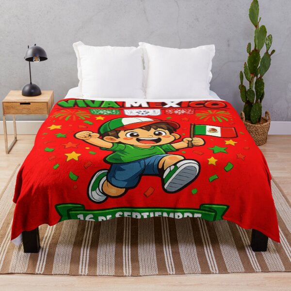 Item preview, Viva Mexico Cute Kid Mexican Independence Day Fiesta Celebration Design designed and sold by irfanshikh.